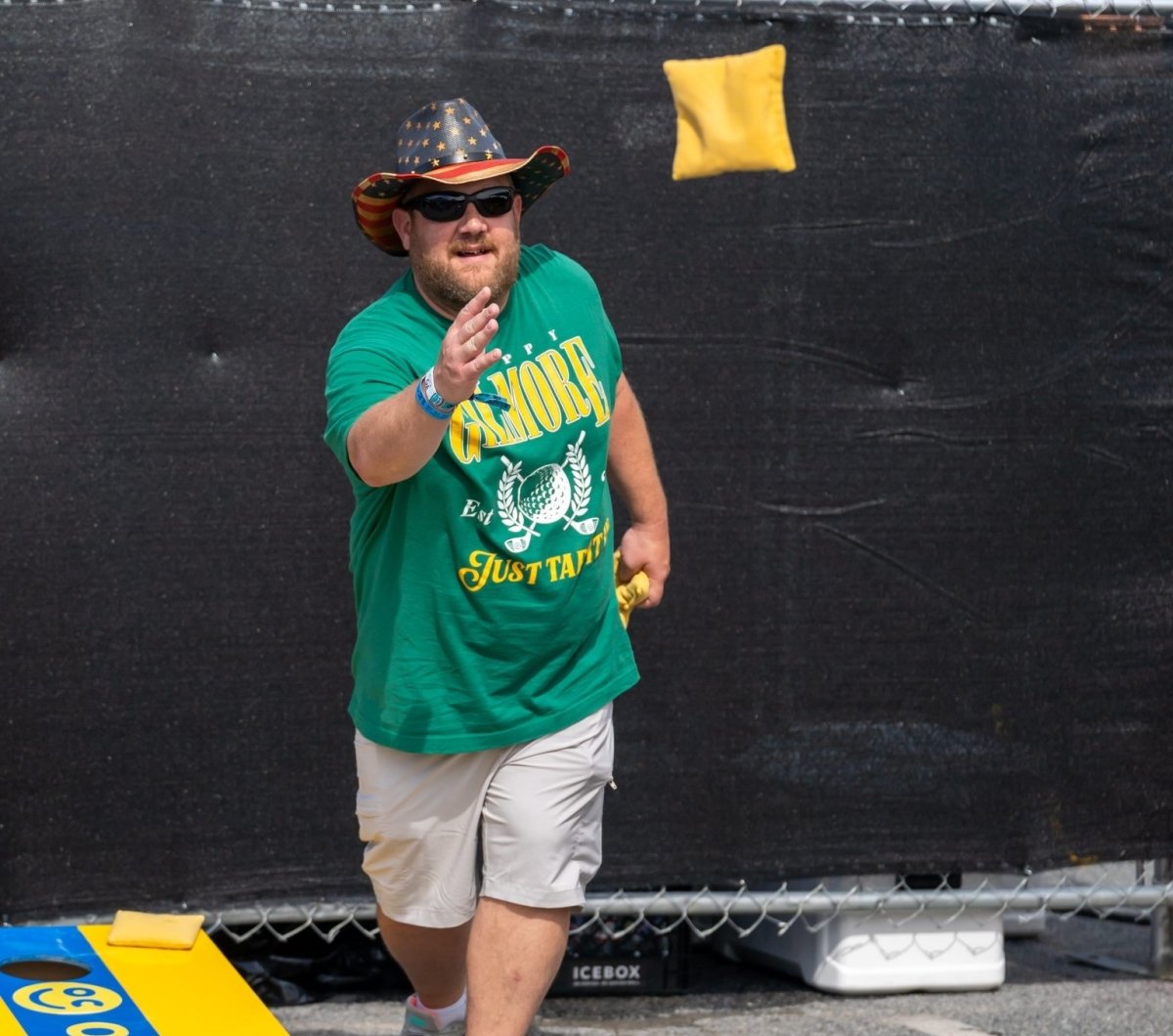 Oceans Calling cornhole at Oceans Calling